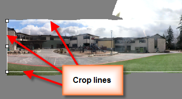 Show crop lines